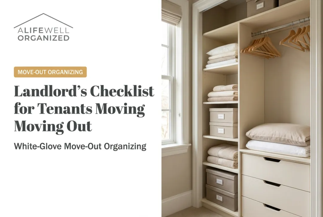 Landlord's Checklist for Tenants Moving Out