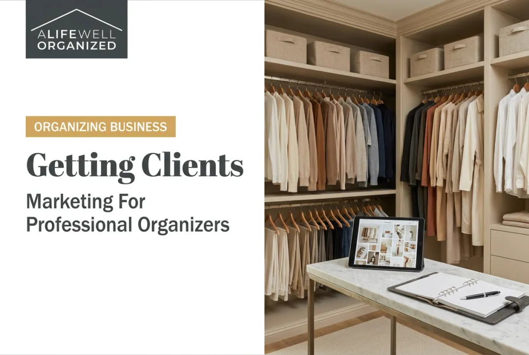 Getting Clients: Marketing For Professional Organizers