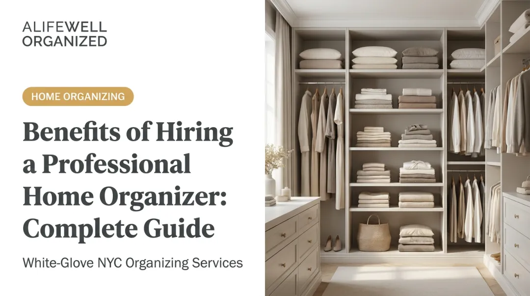 Benefits of Hiring a Professional Home Organizer: Complete Guide