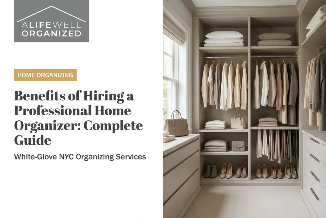 Benefits of Hiring a Professional Home Organizer: Complete Guide