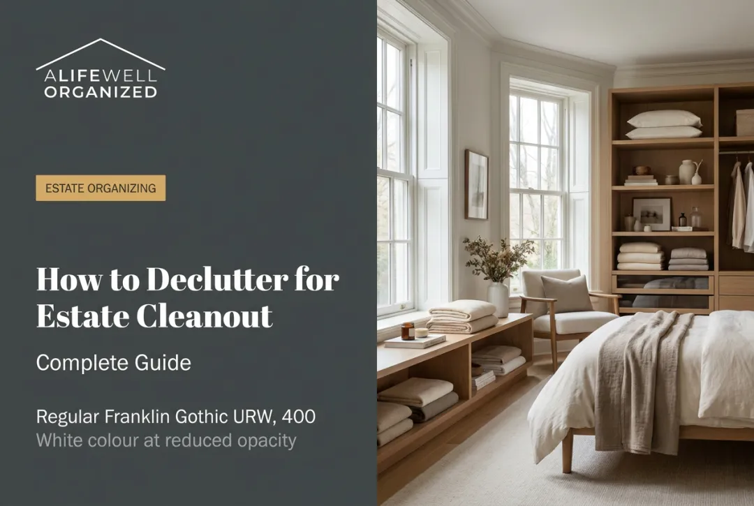 How to Declutter for Estate Cleanout: Complete Guide