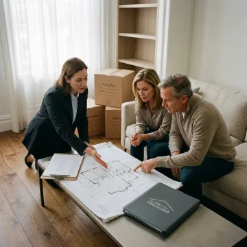 Organizer planning a senior move