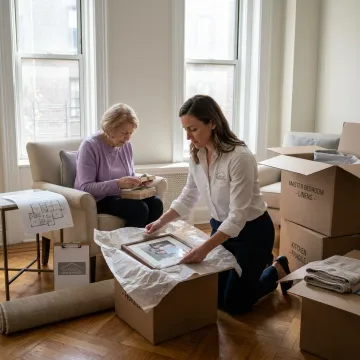 Senior downsizing and move management consultation