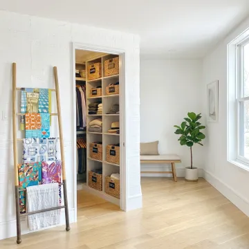 Decluttered and organized Grand Rapids home interior