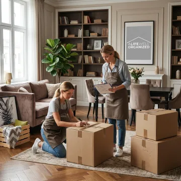 Estate transition organizing for senior relocation