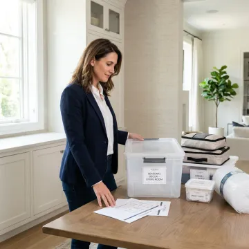 Organizer planning boxes and storage systems
