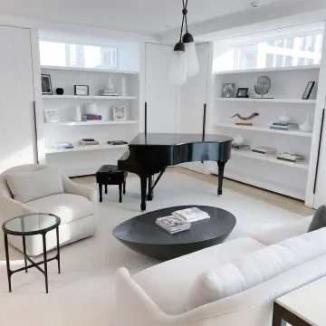Luxury home staged for real estate sale