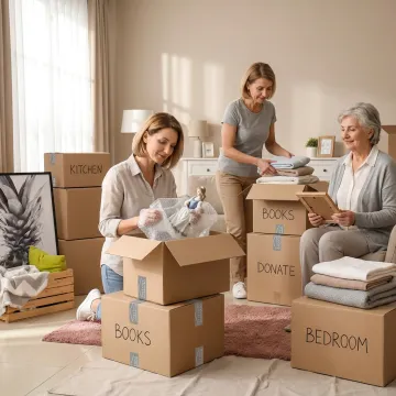 Senior downsizing and transition planning