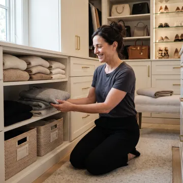 Professional Wardrobe Decluttering and Organizing Services