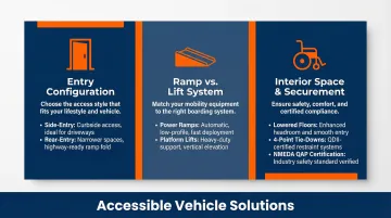 Three critical WAV selection factors entry configuration ramp type and interior securement