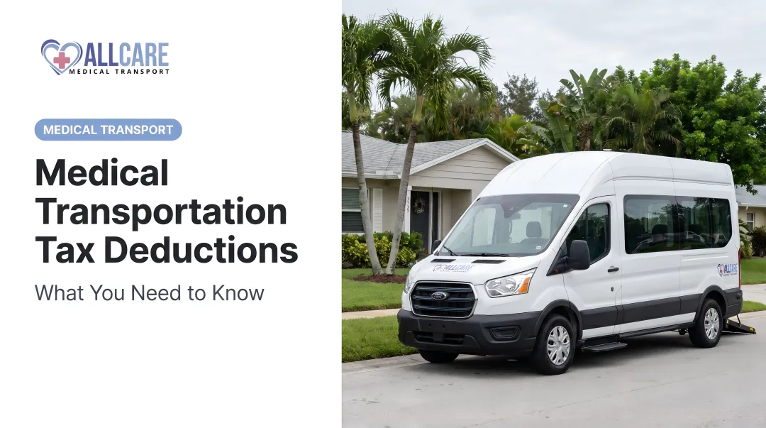 Medical Transportation Tax Deductions: What You Need to Know