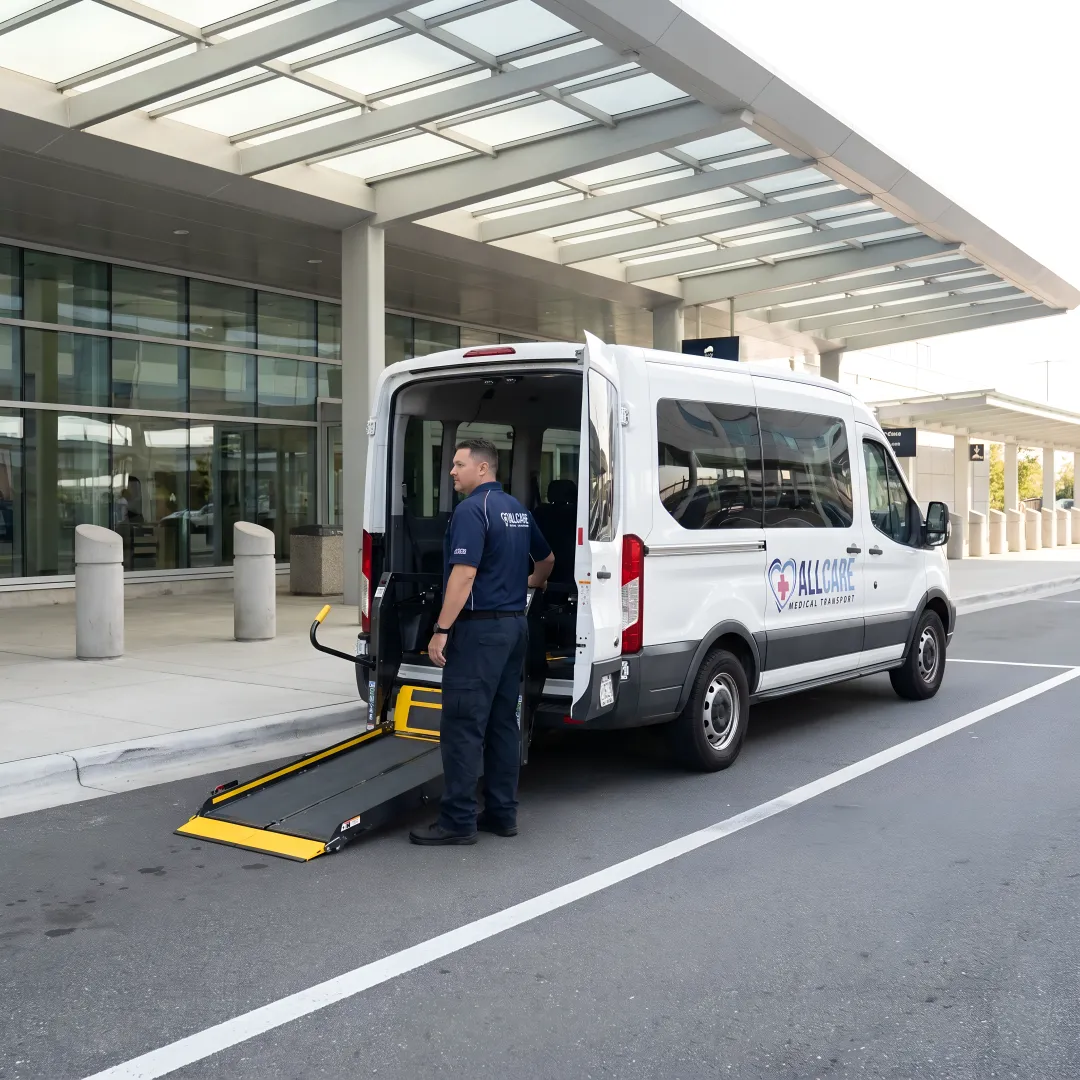 Airport Medical Transportation from Sanford to Daytona Beach