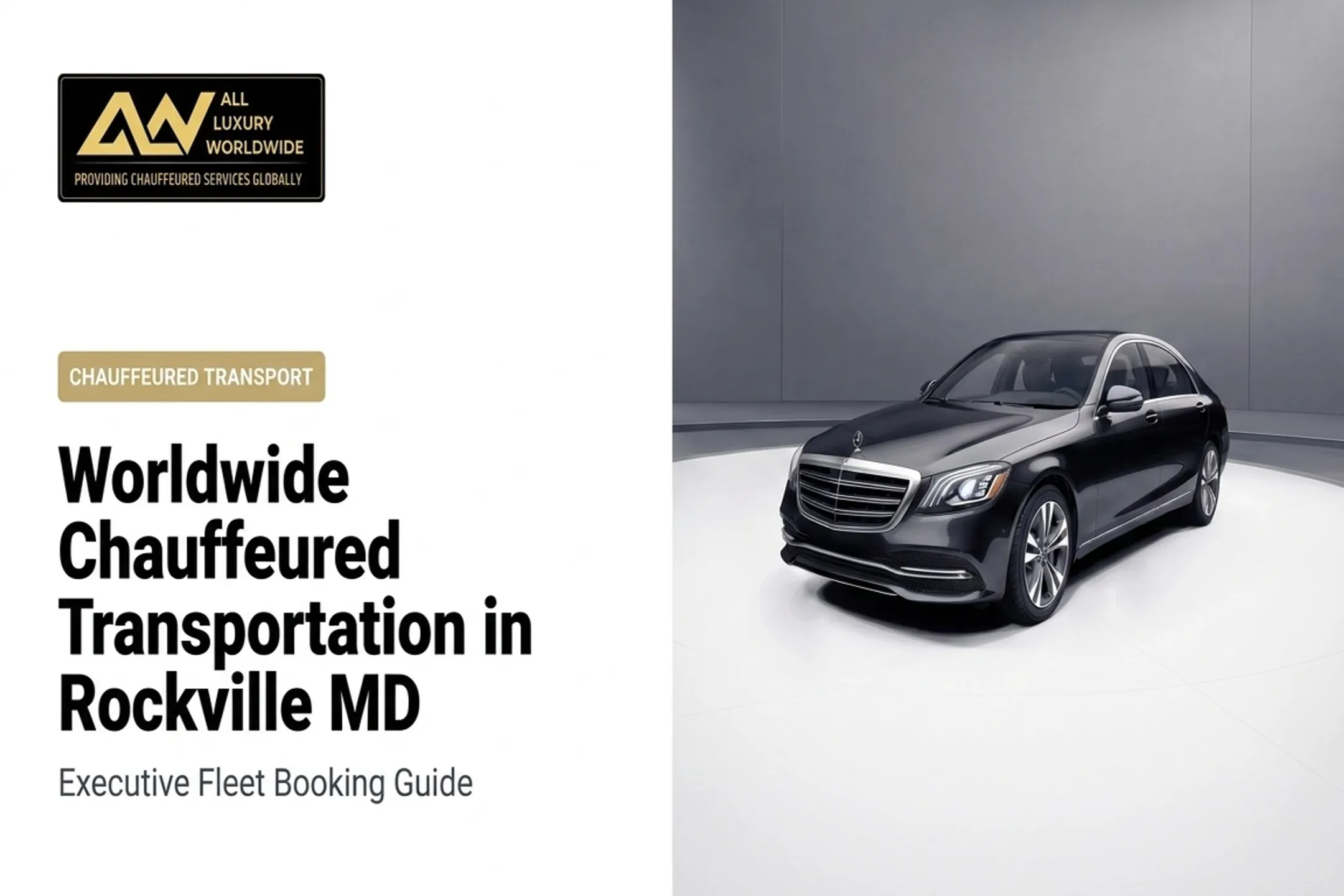 Worldwide Chauffeured Transportation in Rockville MD