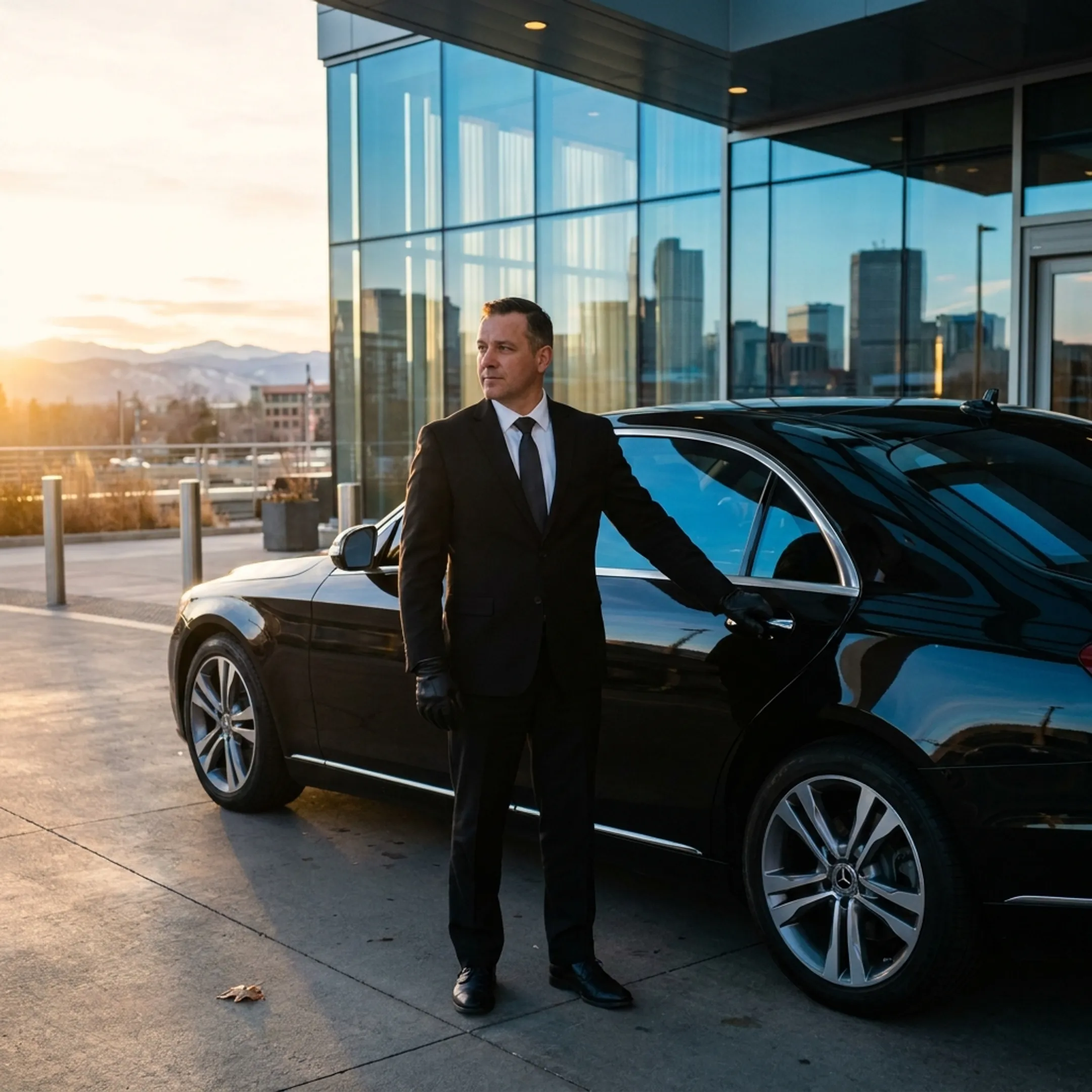 Luxury Black Car Service in Denver
