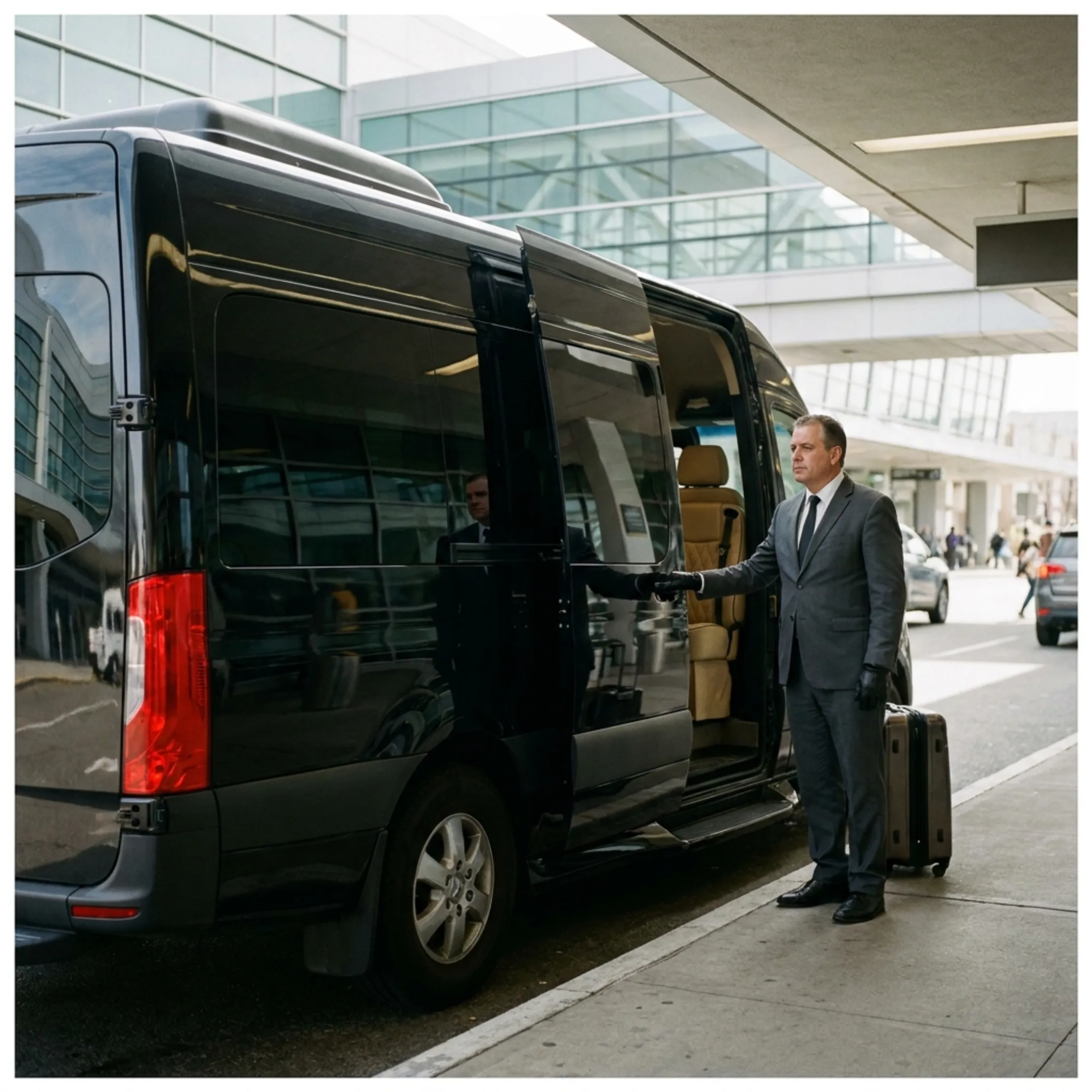 Luxury Sprinter Van Rental with Driver Service