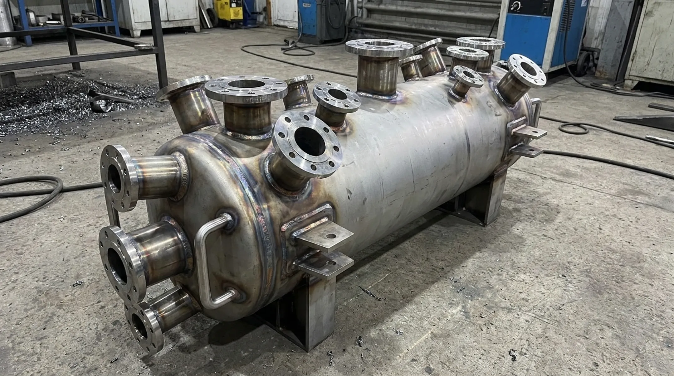 Alloy 800HT thermochemical reactor component built for high-temperature energy application
