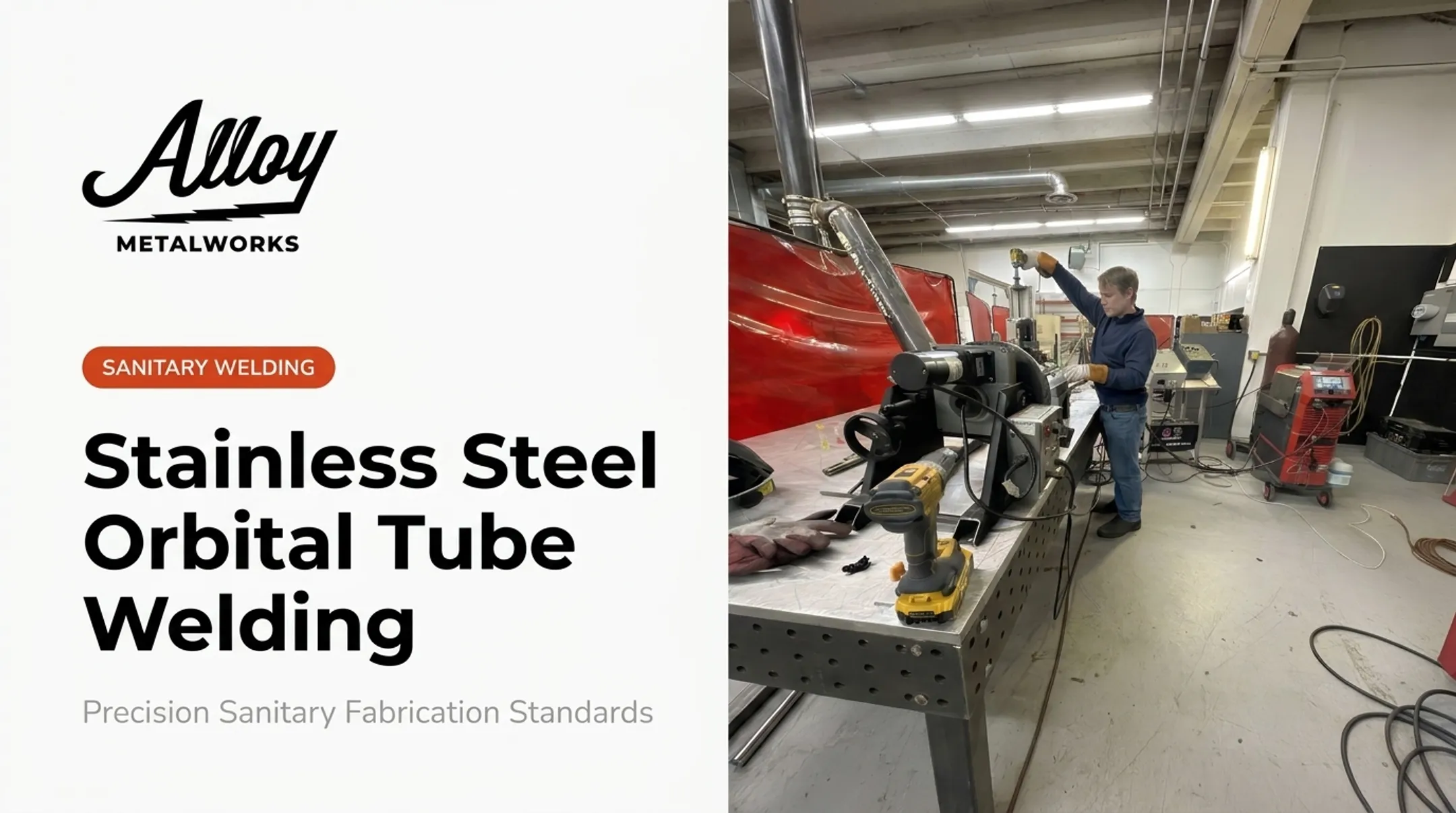 Stainless Steel Orbital Tube Welding