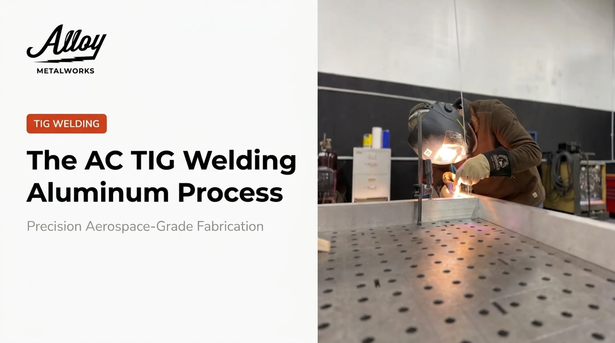 The AC TIG Welding Aluminum Process