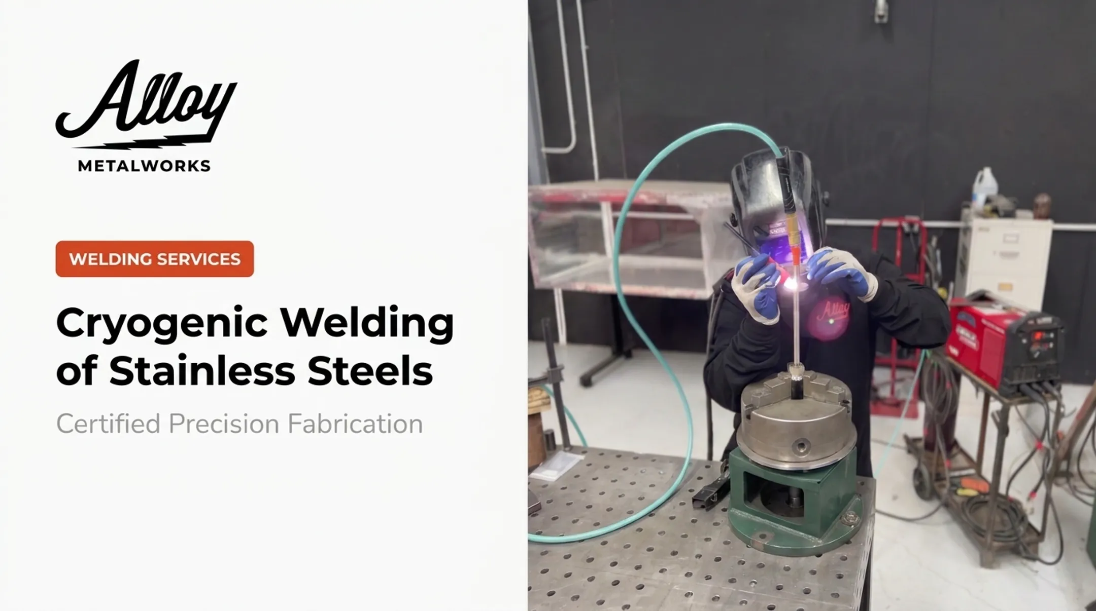 Cryogenic Welding of Stainless Steels