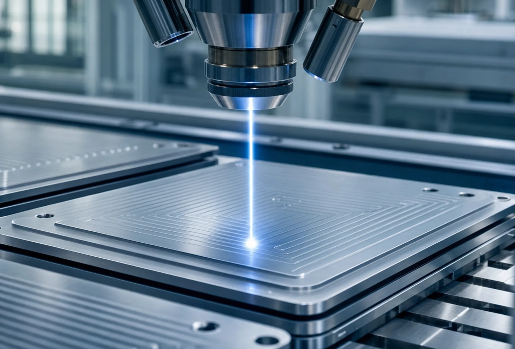 Remote laser welding system processing metallic bipolar plates for fuel cells