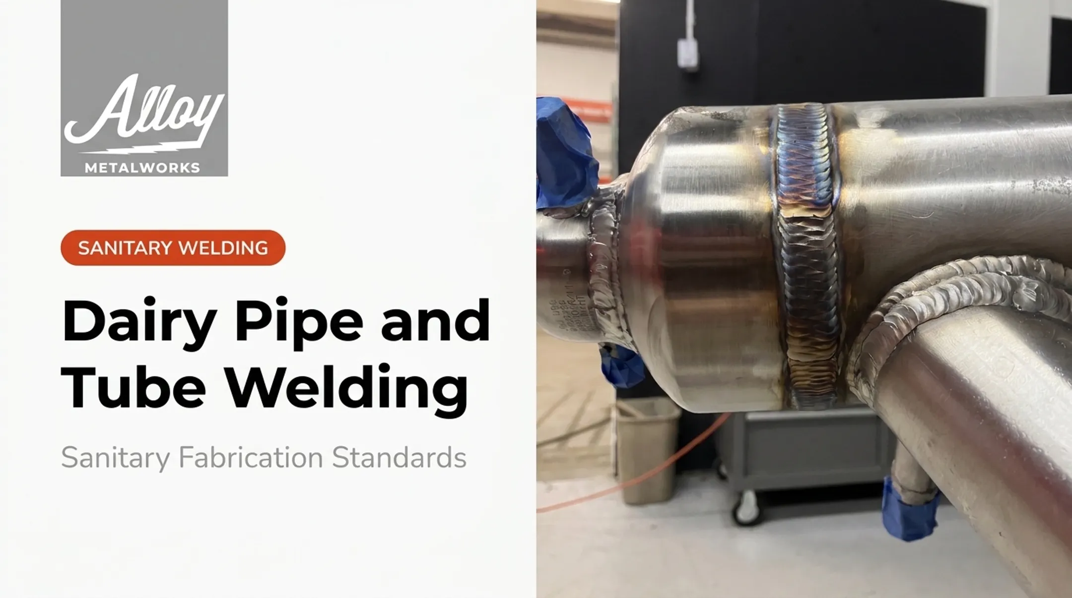 Dairy Pipe and Tube Welding