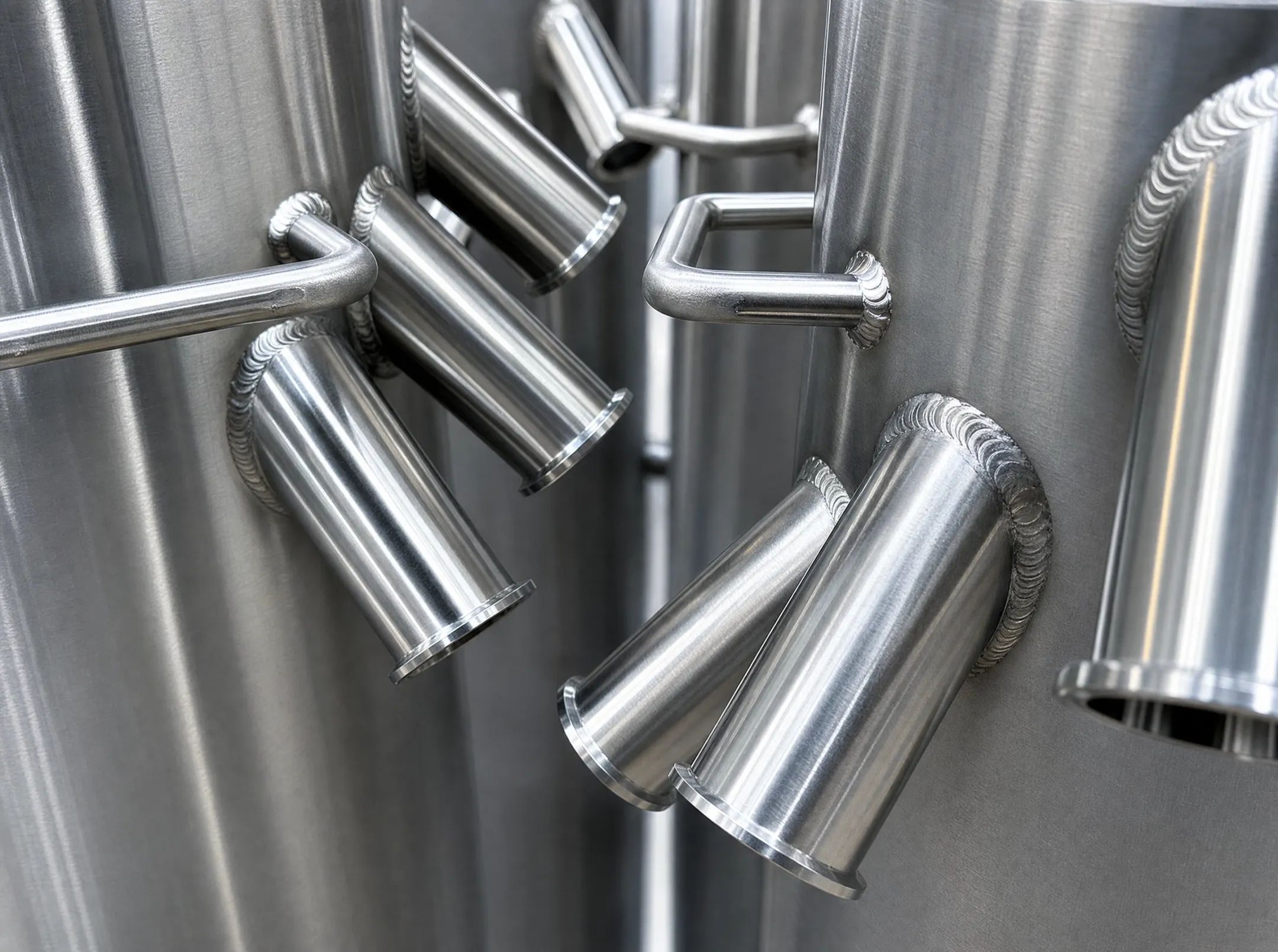 Aerospace grade welded piping components used in flight-critical hardware assembly