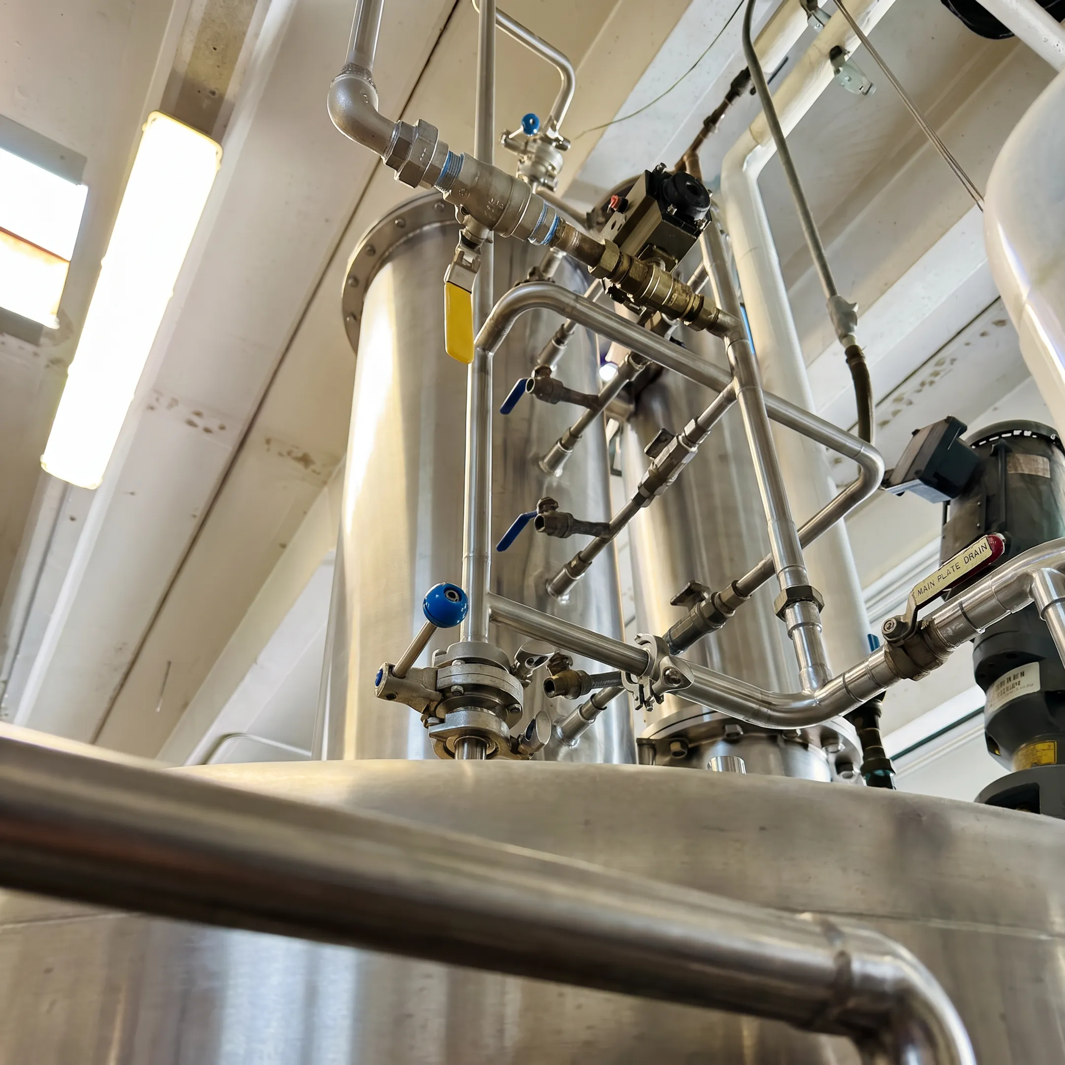 Custom stainless steel sanitary equipment for food processing
