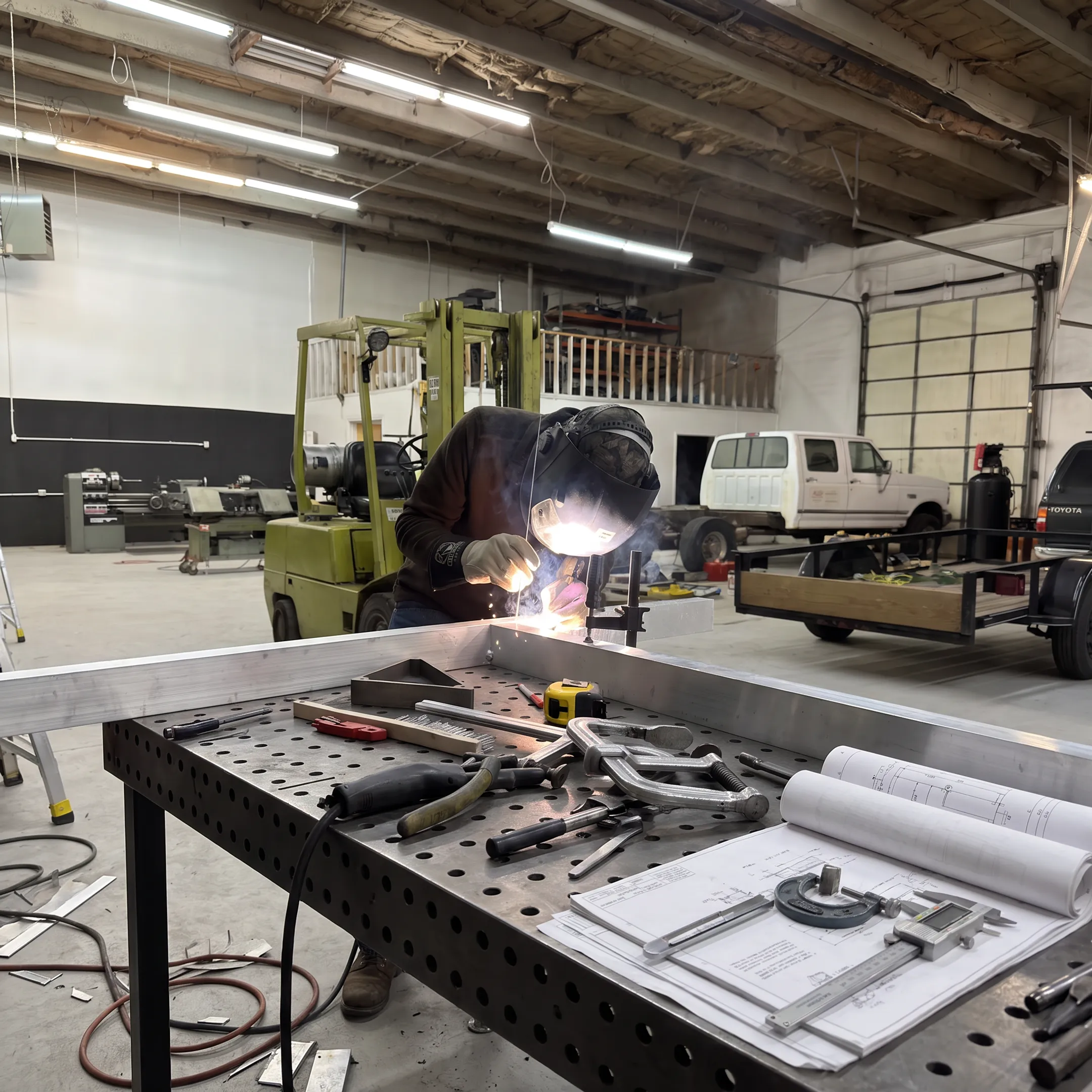 Custom sheet metal fabrication and precision welding in a Colorado shop
