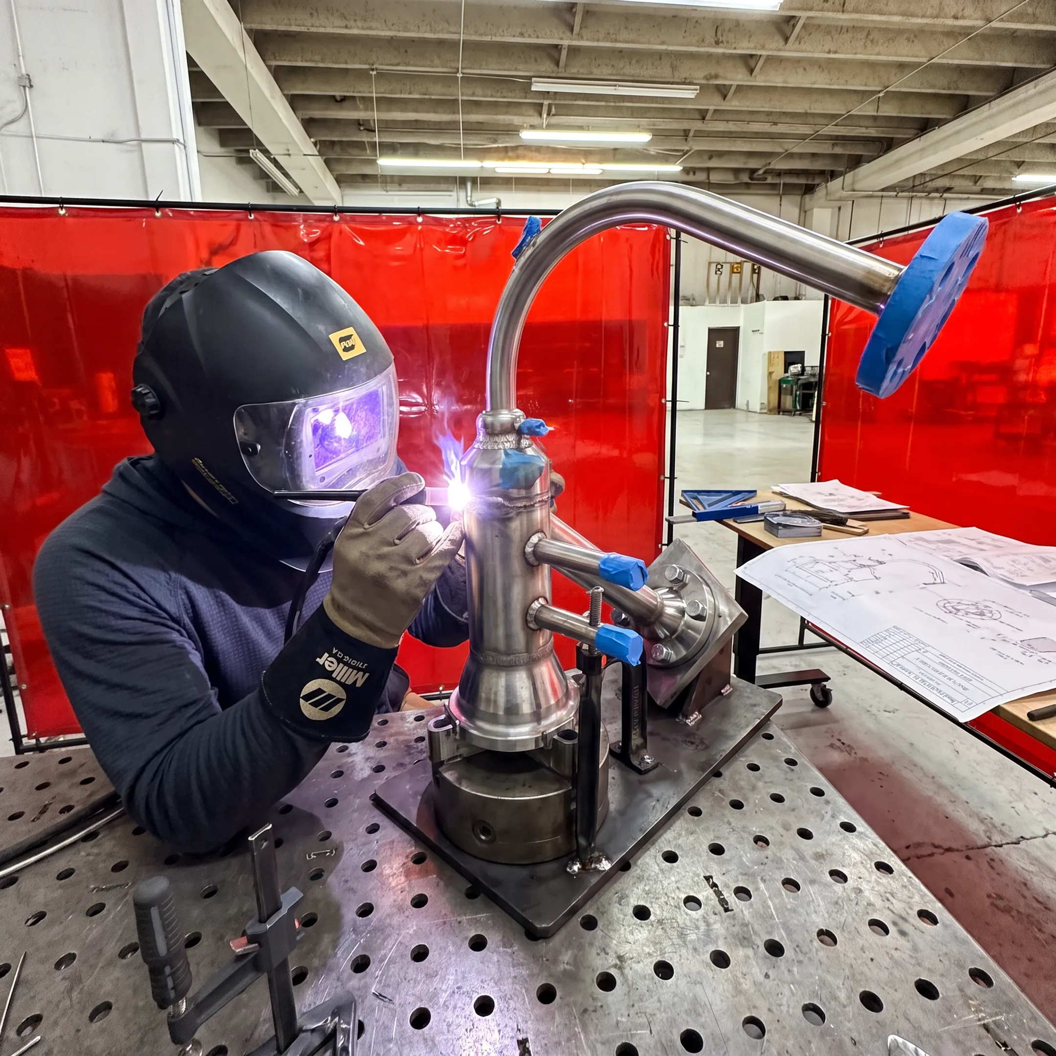 Precision fabrication of a specialty alloy assembly