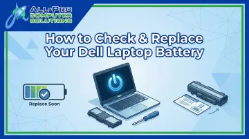 How to Check &amp; Replace Your Dell Laptop Battery