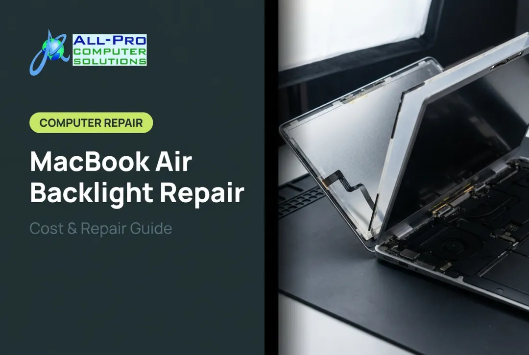 MacBook Air Backlight Repair: Cost & Repair Guide