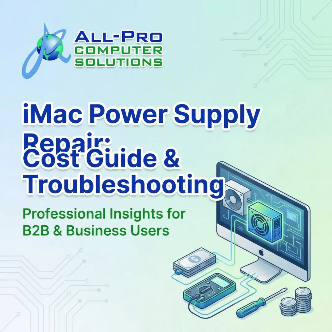 iMac Power Supply Repair: Cost Guide & Troubleshooting