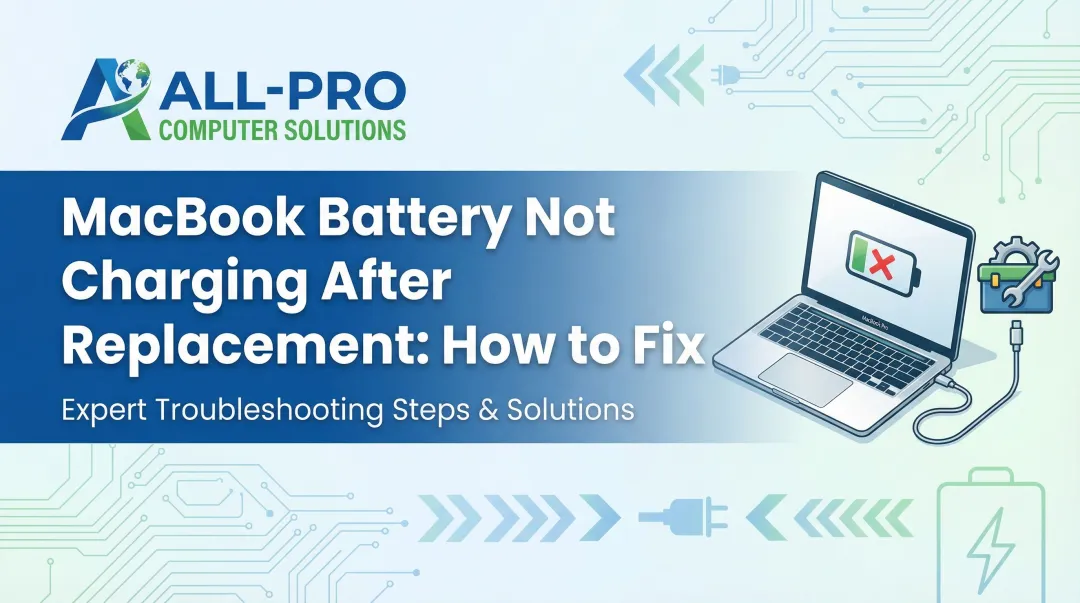 MacBook Battery Not Charging After Replacement: How to Fix