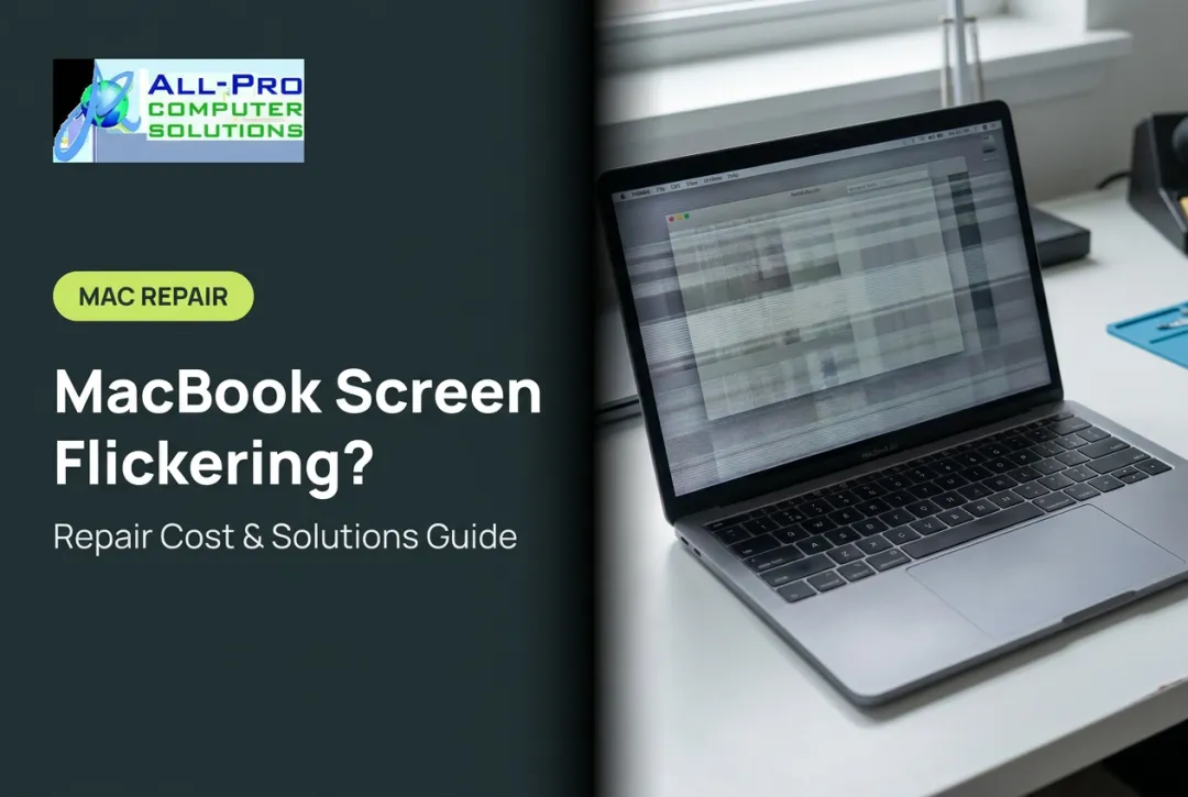MacBook Screen Flickering? Repair Cost & Solutions Guide