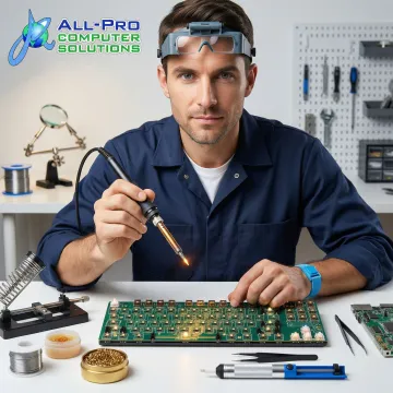 Mechanical Keyboard PCB Repair Service
