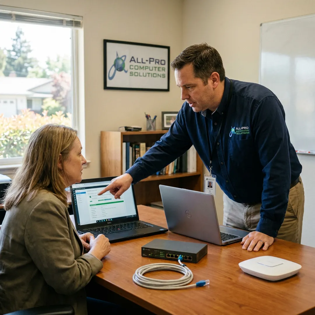 Small business IT consultation and repair
