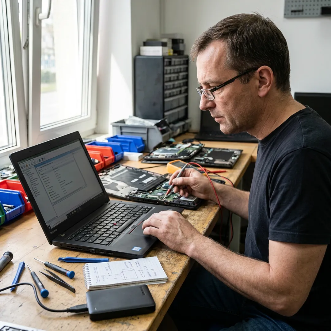Lenovo hardware diagnostic process