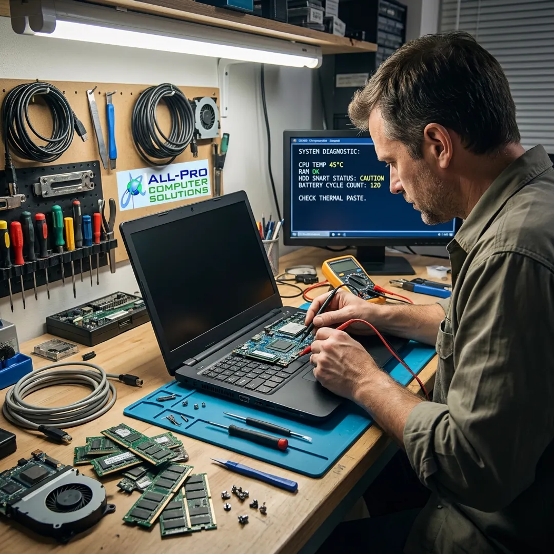 Laptop Computer Repair Shop Services