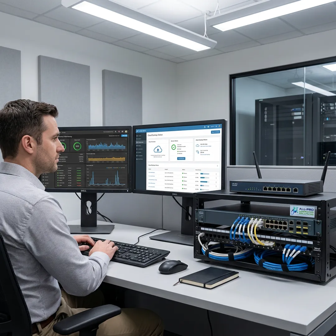 Secure accounting office IT systems