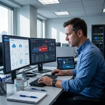 Managed IT support for a business office