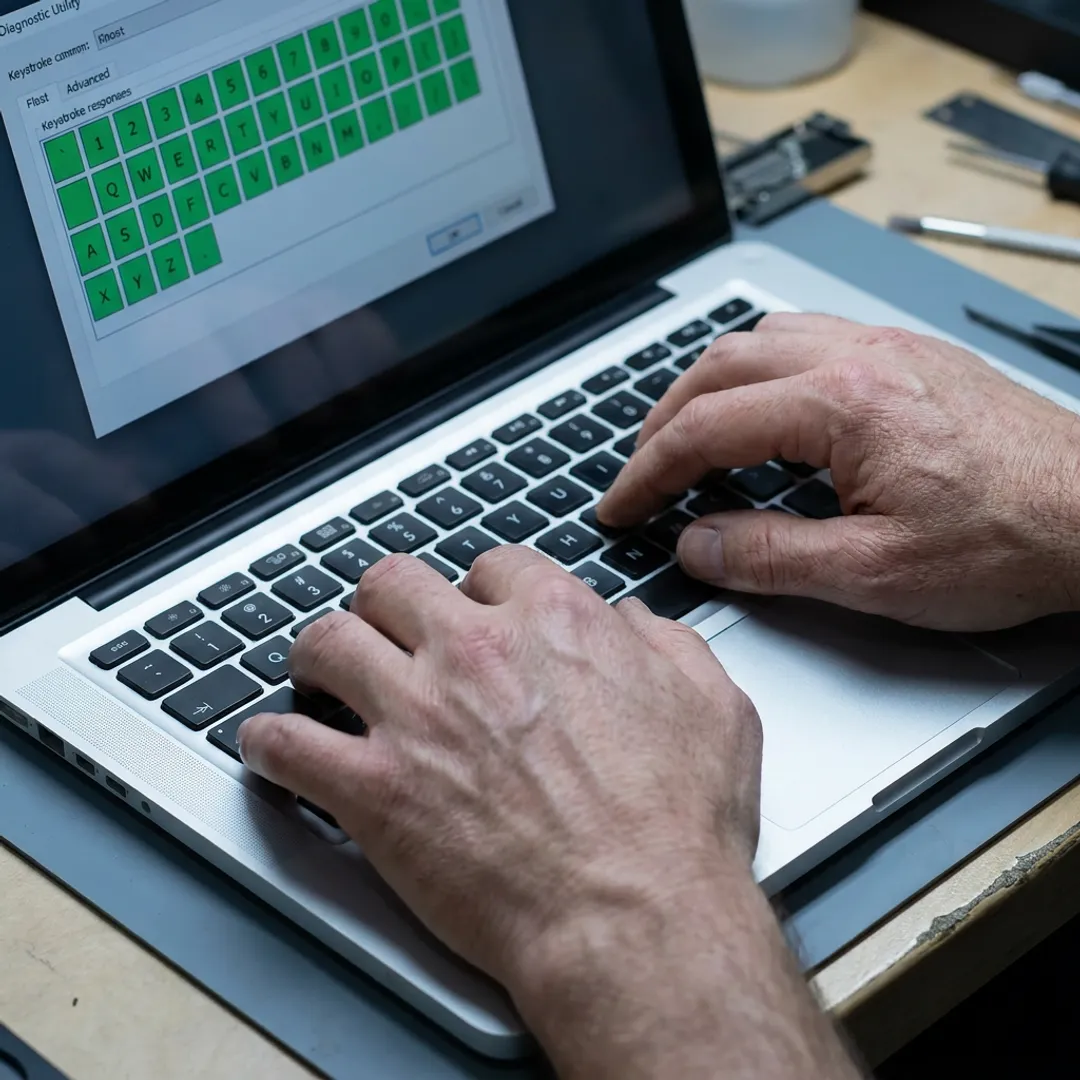 Computer keyboard repair diagnostics