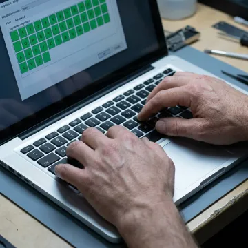 Computer keyboard repair diagnostics