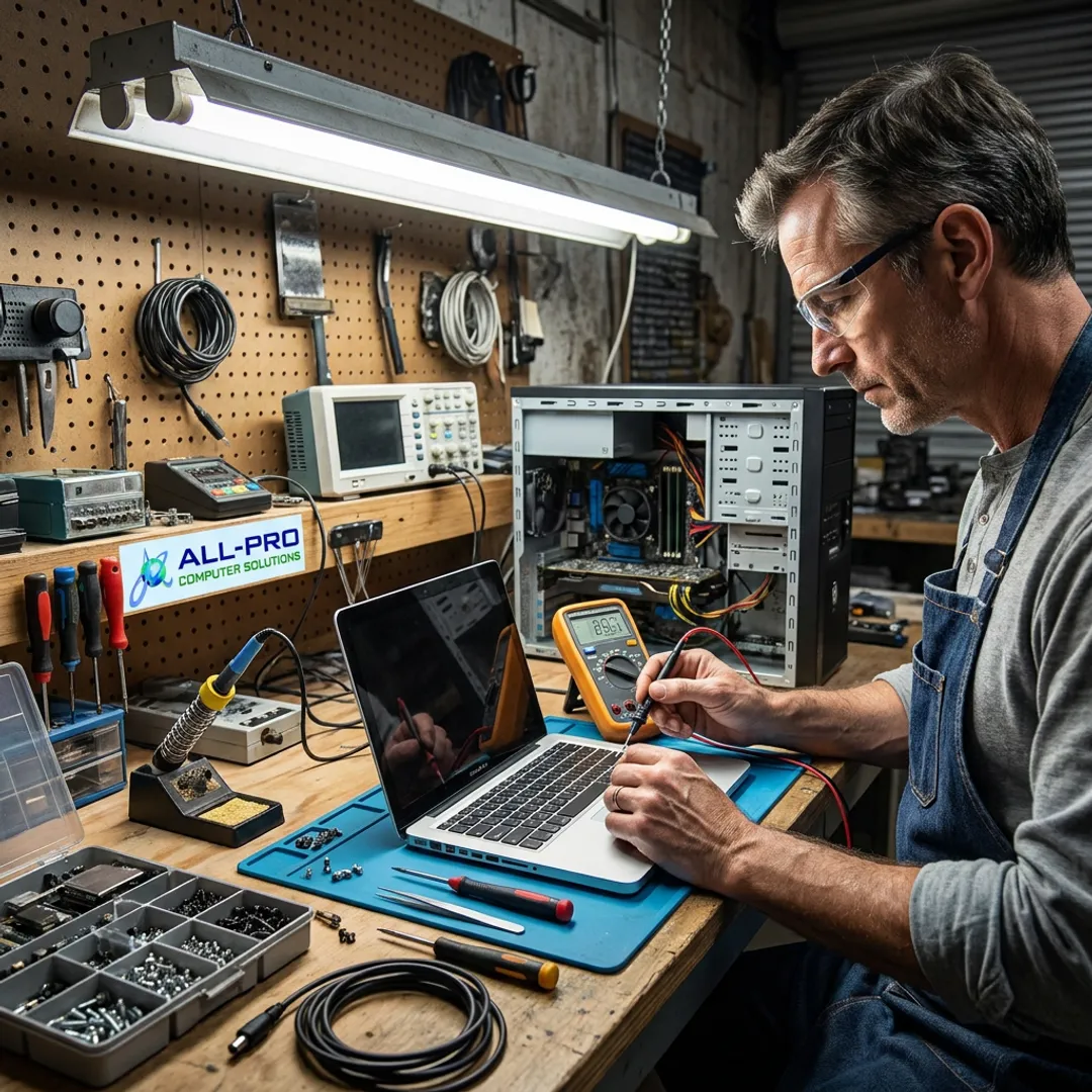 Computer repair diagnostic process