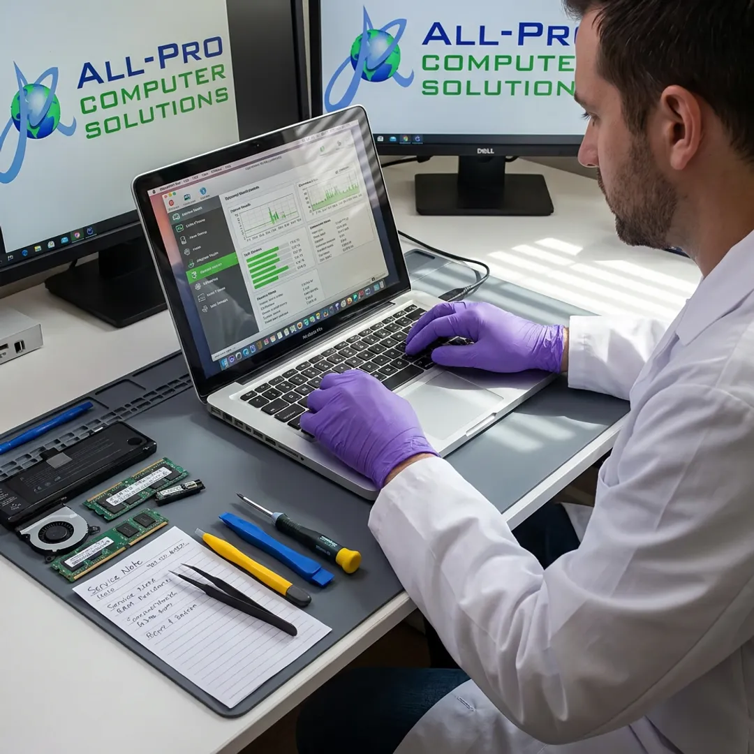 Mac repair diagnostic process