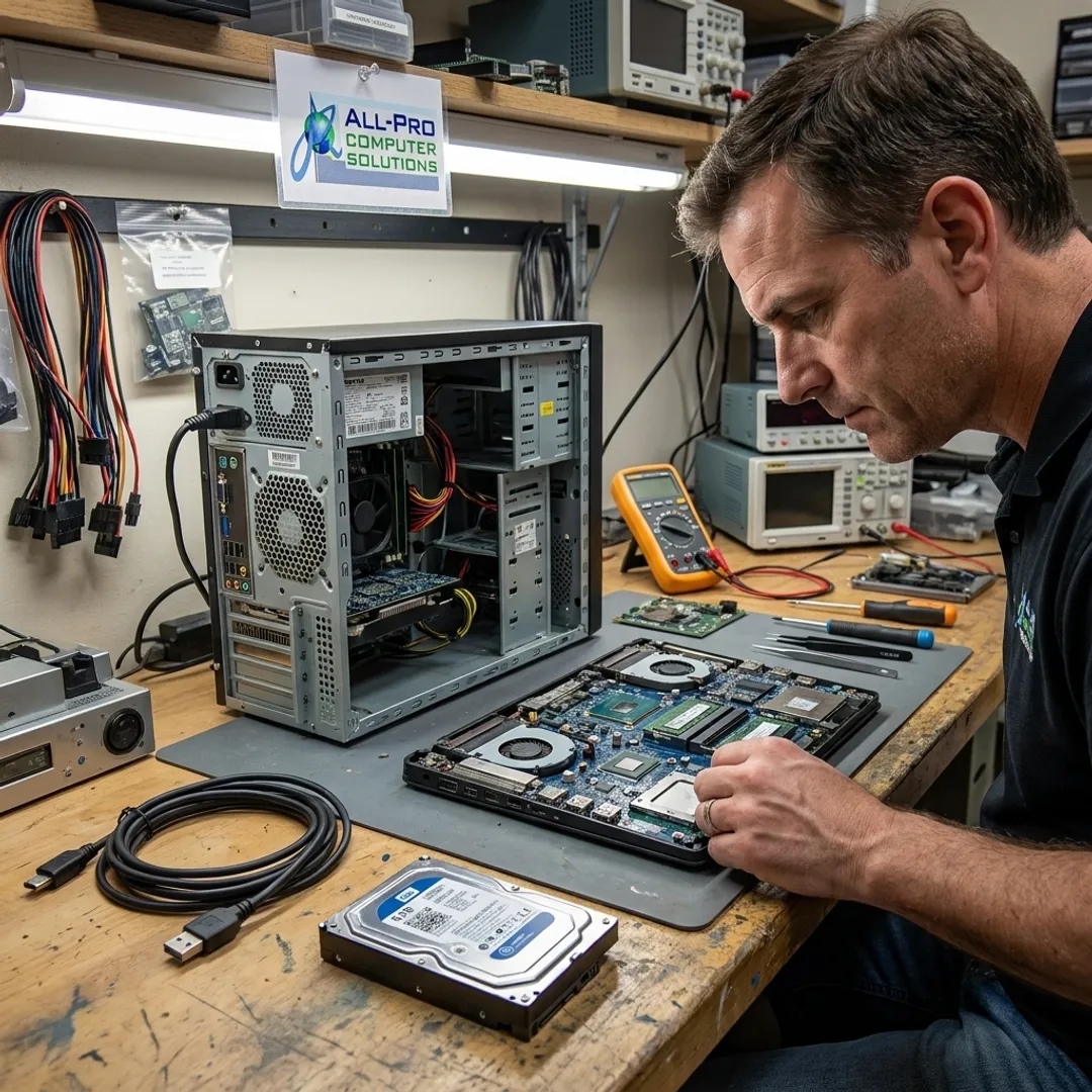 Computer repair diagnostic process