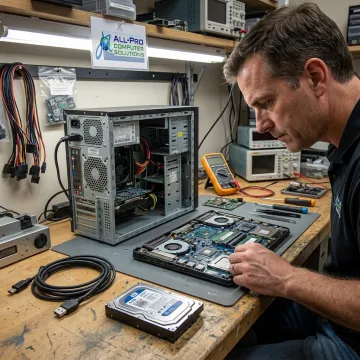 Computer repair diagnostic process