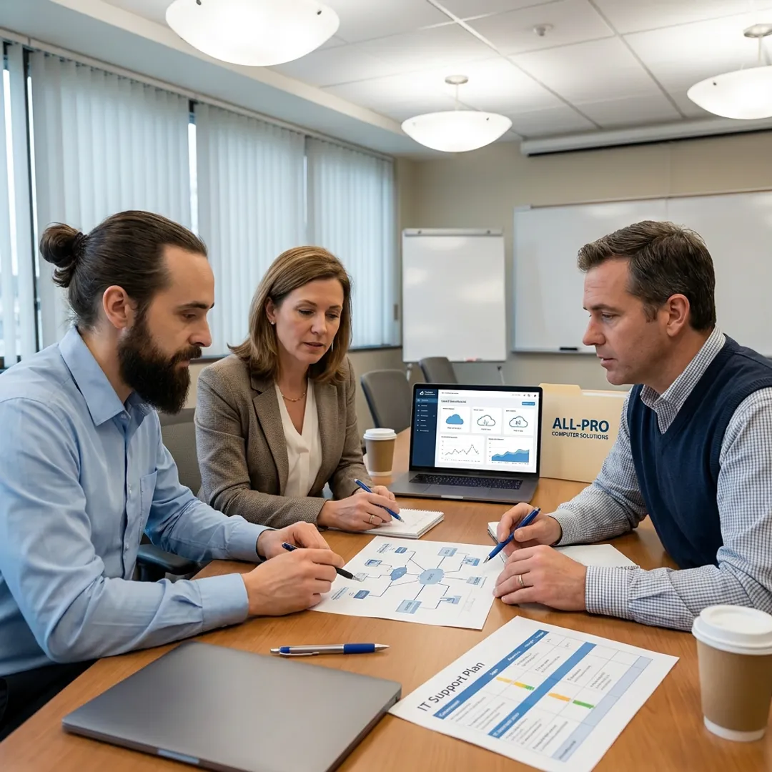 Managed IT support planning for a higher education team