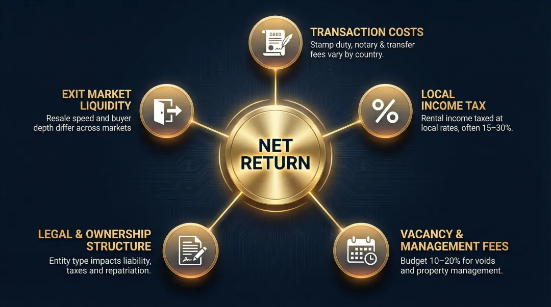 European property investment due diligence framework five criteria checklist for investors
