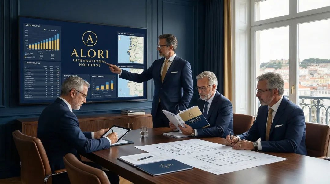 Alori International Holdings advisory team reviewing Portuguese real estate investment opportunities