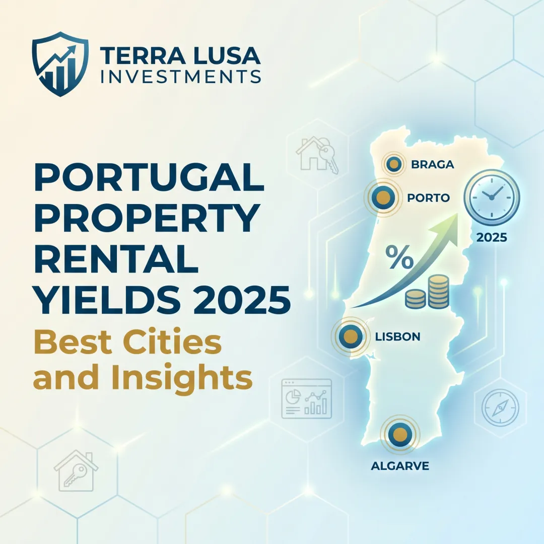 Portugal Property Rental Yields 2025: Best Cities and Insights
